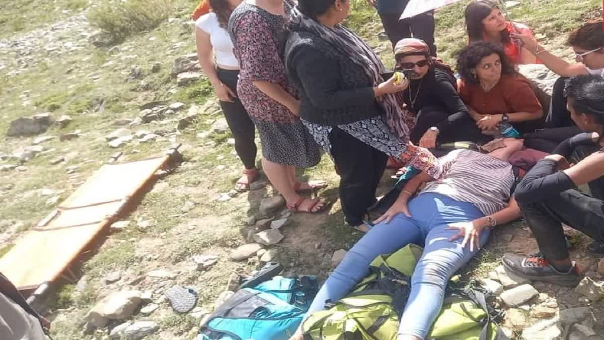 Paraglider accident in Lahaul