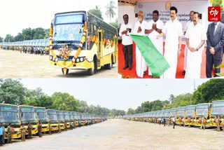 வாக்குறுதிகளை நிறைவேற்றும் முதலமைச்சர்! நடைமுறைக்கு வந்தது 100 பேருந்துகள்