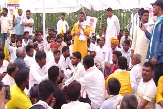 Mali Saini Samaj protest in Jaipur for their 11 demands