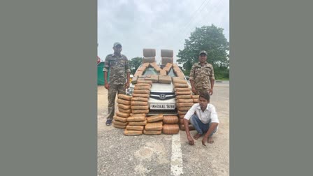 Ganja smuggler arrested