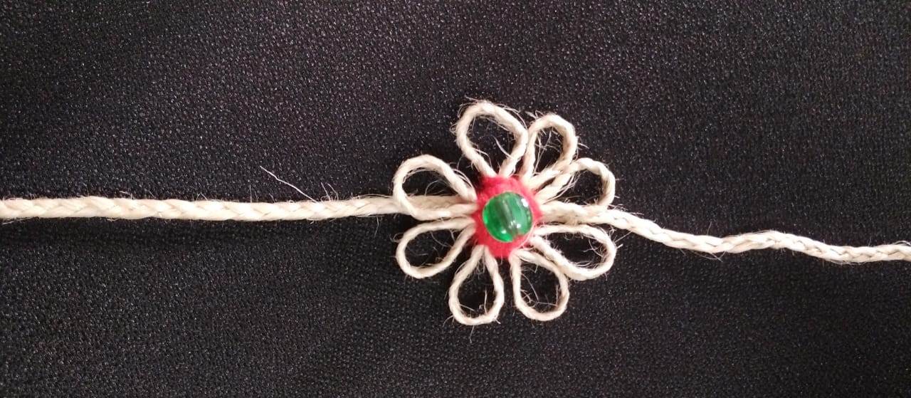 eco friendly rakhi made by burhanpur women