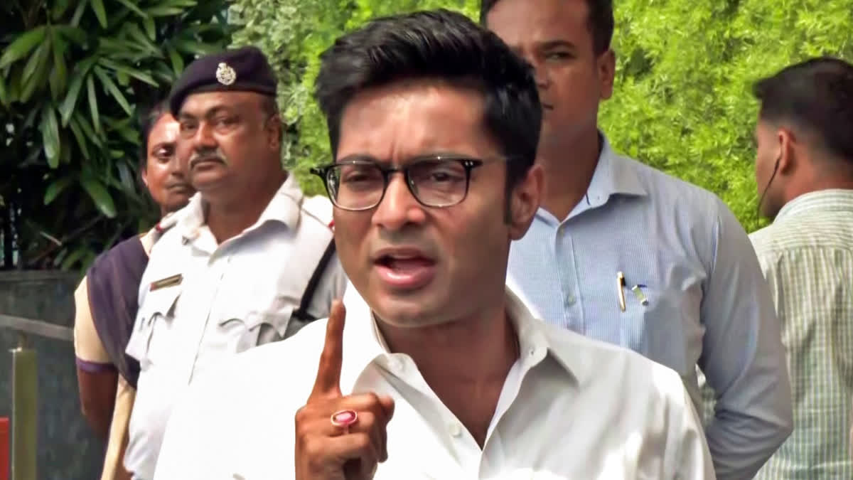 Trinamool Congress leader Abhishek Banerjee