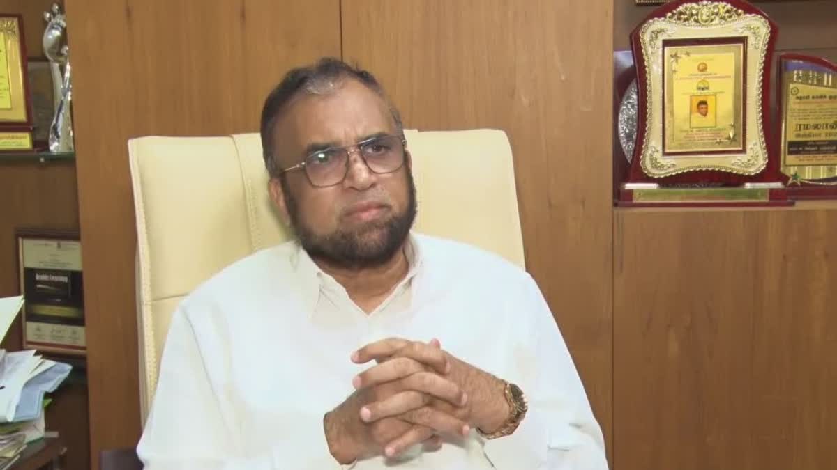 Abdul Rahman, chairman of Tamil Nadu Wakf Board