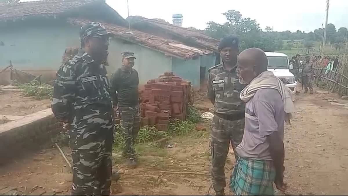 GIRIDIH SP REACHED NAXALITE HOUSE