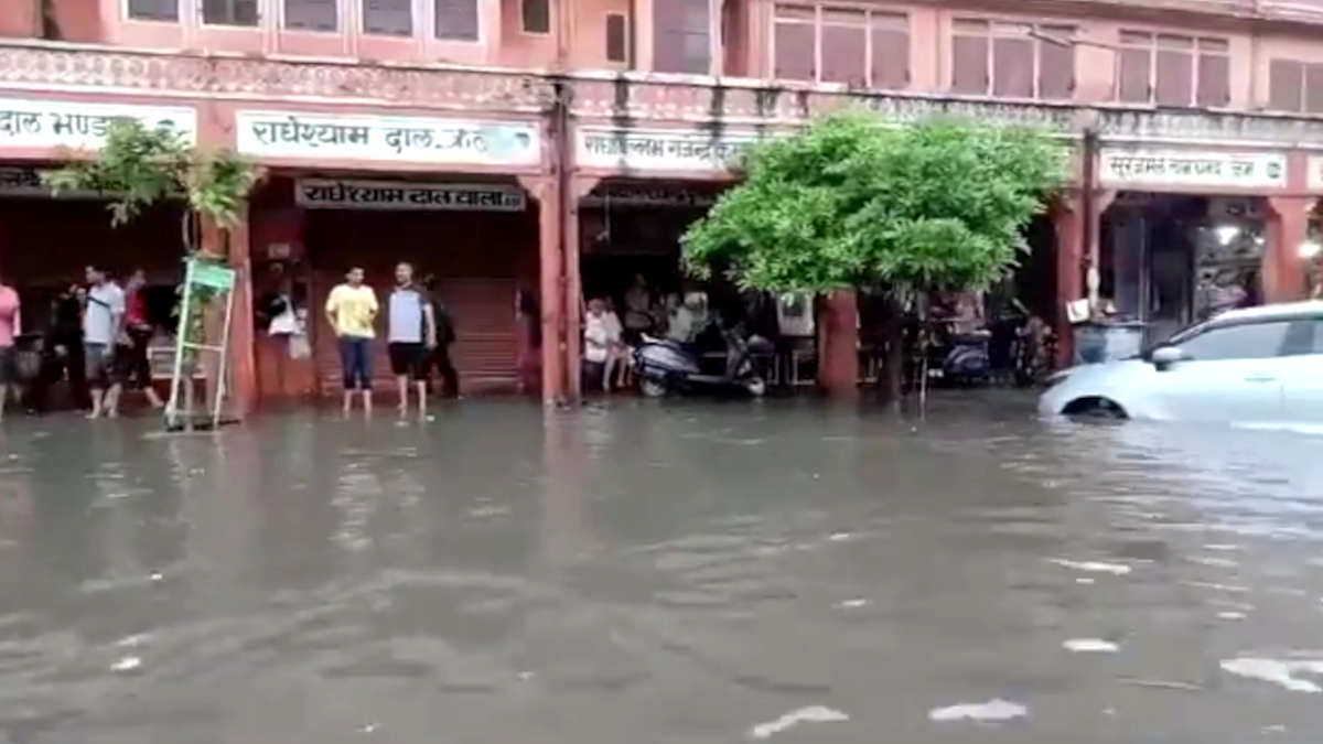 RAIN HAVOC IN JAIPUR