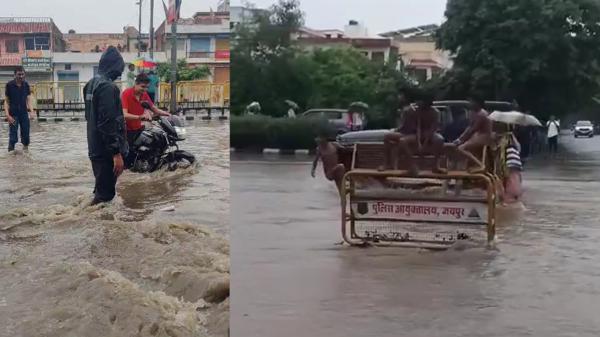 RAIN HAVOC IN JAIPUR