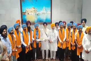 The Indian hockey team saluted at Sri Darbar Sahib, SGPC Chief welcomed the team