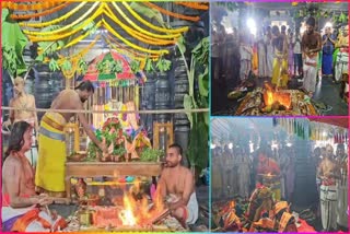 Swathi_Nakshatram_Homam_at_Simhachalam_Temple