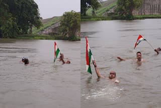 KHANDWA UNIQUE TIRANGA YATRA