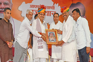 Doctor thank CM Bhajan Lal