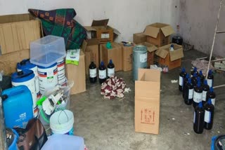 Raids On Drugs Factory