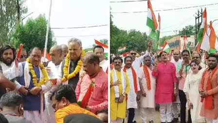 BJP Tiranga Yatra in Rajnandgaon