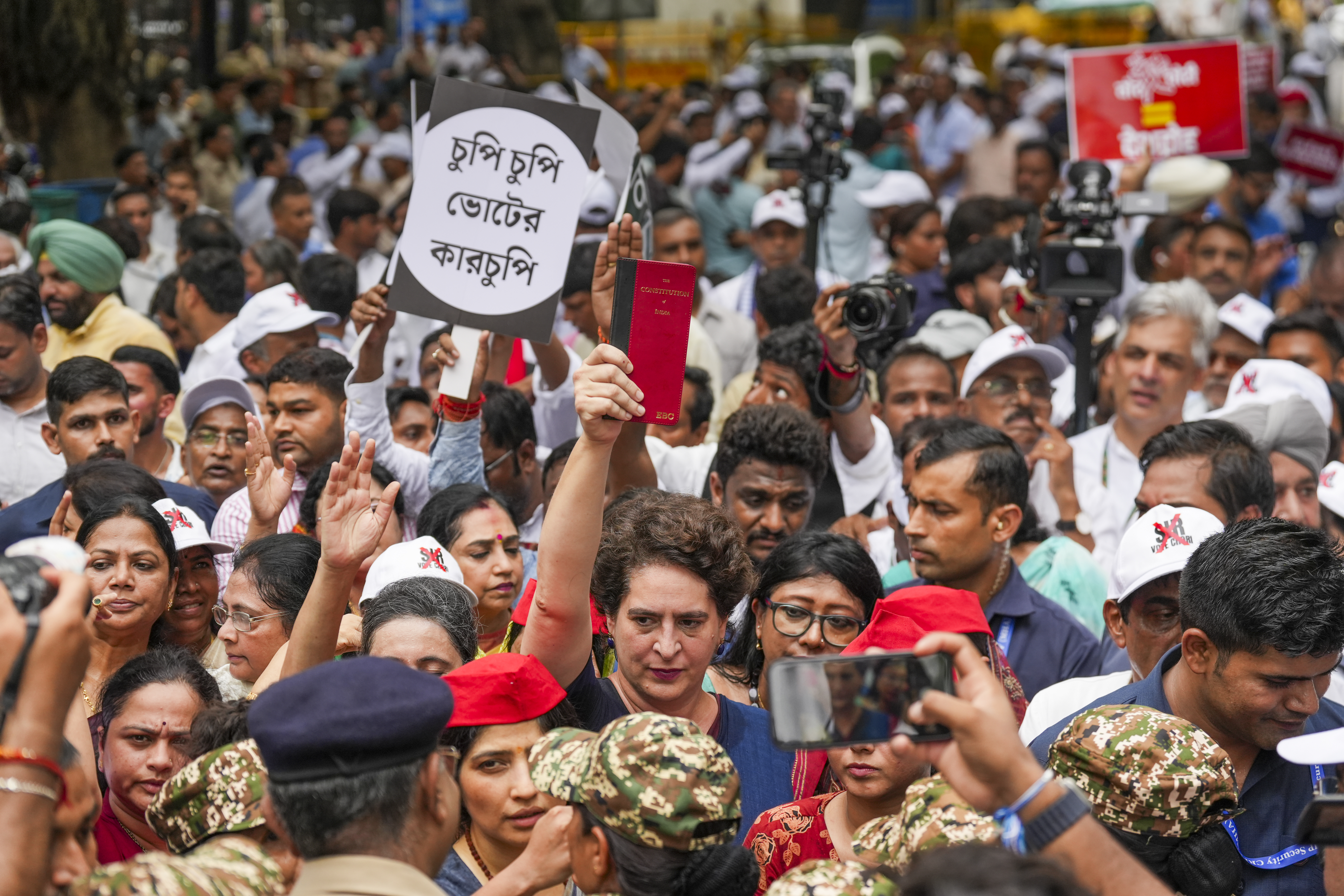 PROTEST MARCH OF OPPOSITION PARTIES