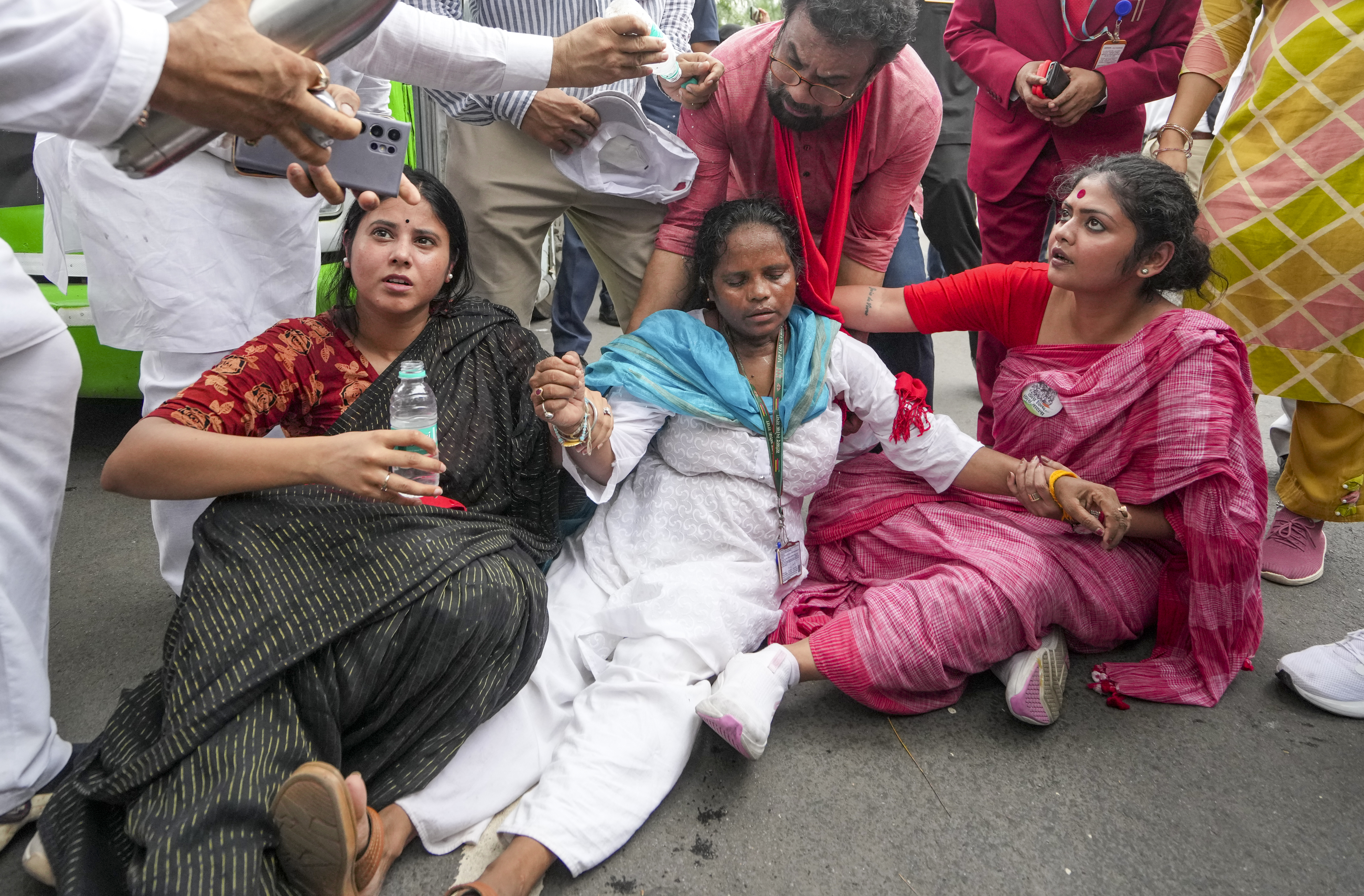 PROTEST MARCH OF OPPOSITION PARTIES