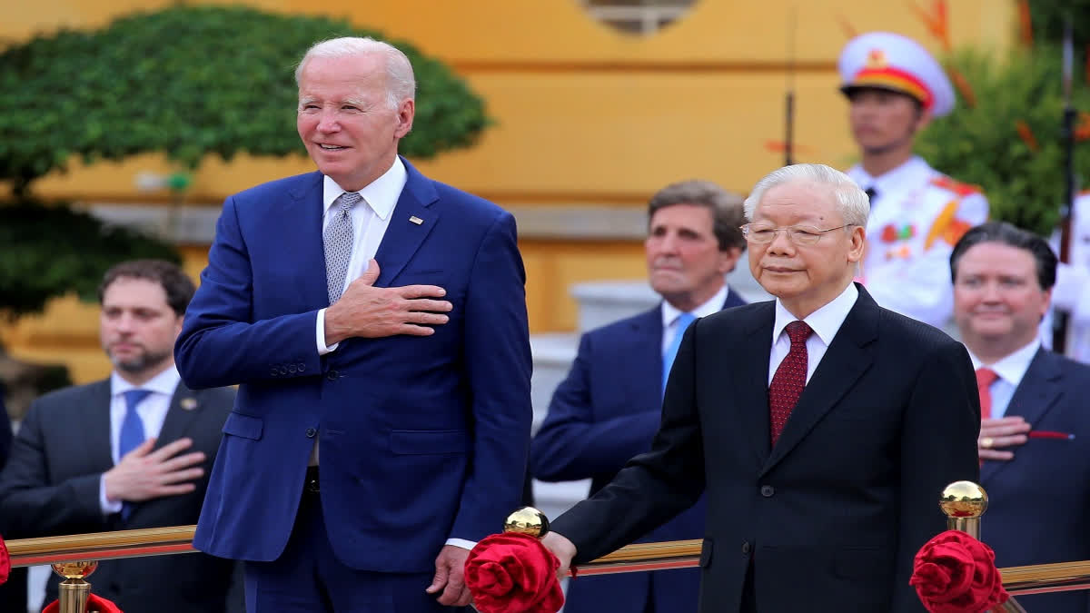 Biden says US outreach to Vietnam is about providing global stability not containing China