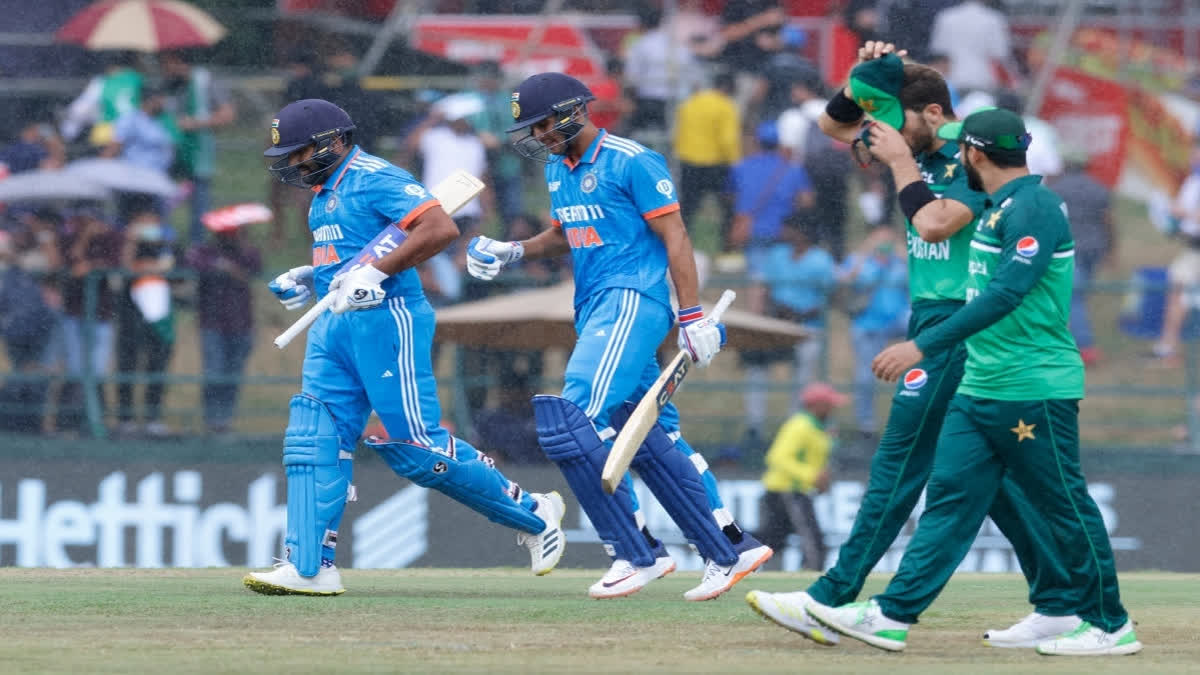 Rain continues to threaten the possibility of finishing the game under doubt. The India vs Pakistan Asia Cup match on Monday will resume at 3 pm IST.