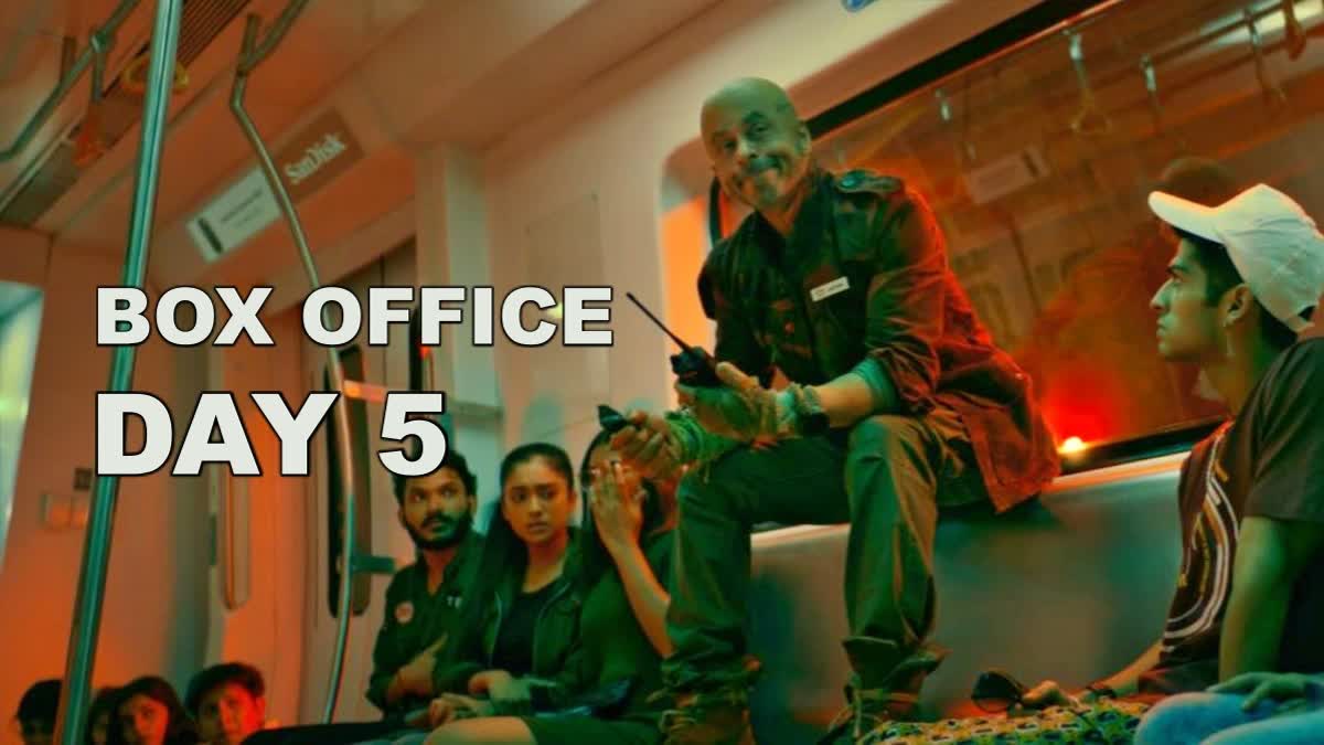 Jawan box office collection day 5