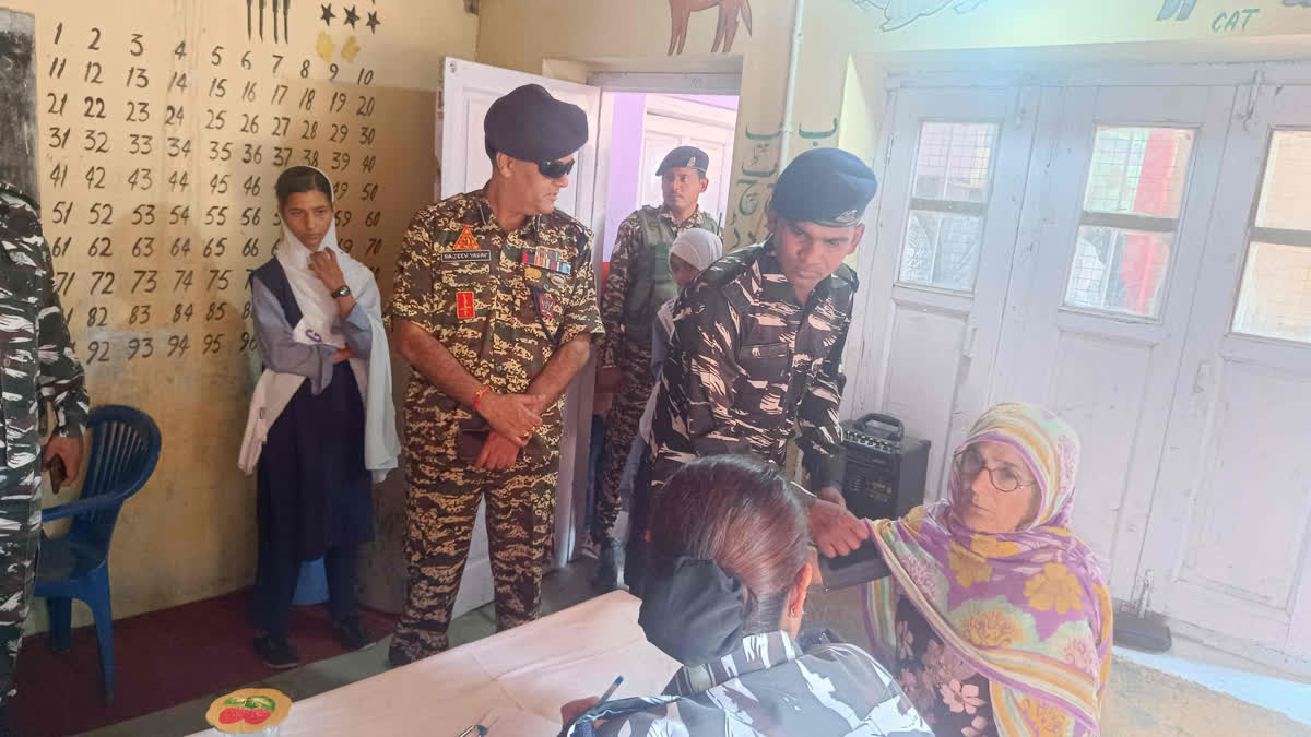 Mega Medical Camp organised by crpf in tral