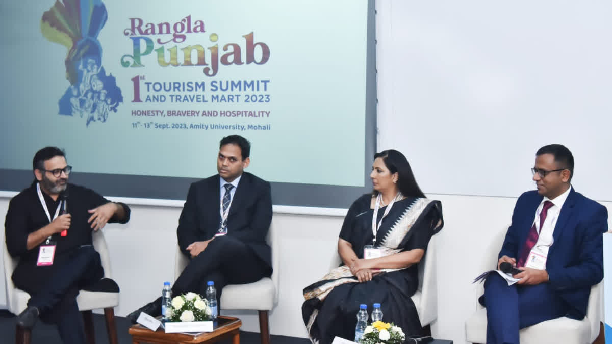 Organizing the first 'Tourism Summit and Travel Mart-2023' at Amity University Mohali