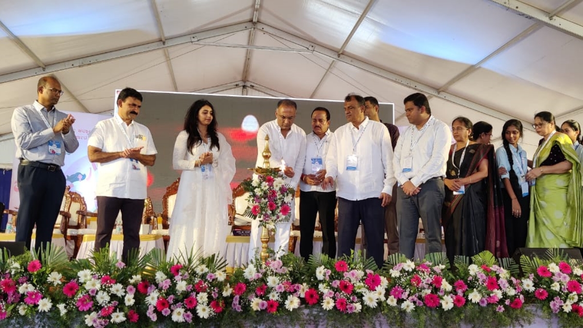 Distribution of Maitri Menstrual Cups to female students Inaugurated in Mangalore