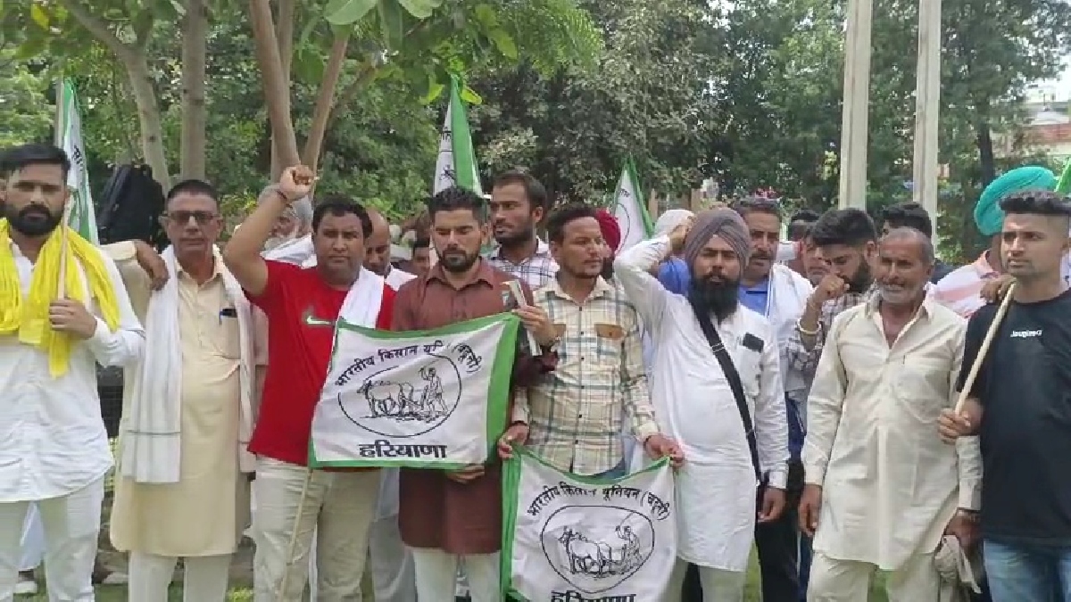 farmer protest in karnal