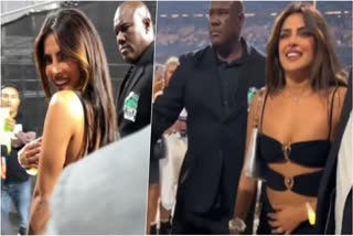 Global icon Priyanka Chopra was spotted with her brother-in-law Frankie Jonas at a particular Jonas Brothers' concert in California's Dodger Stadium. While numerous photos and videos from the event have surfaced on the internet, one in particular which shows Priyanka interacting with a few of her fans has captured everyone's attention.