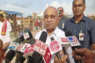 Nitin Patel Visit Somnath