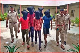 Sonipat Crime News Sonipat police arrested 6 youth robbery gang