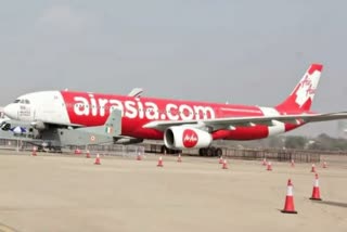 Air Asia flight to Bengaluru returns