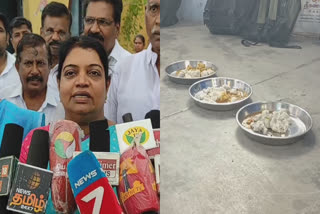 near Ettayapuram Childrens skip breakfast at school due to parents pressure Minister geetha jeevan said