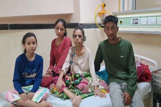 nitesh family living in mandi hospital