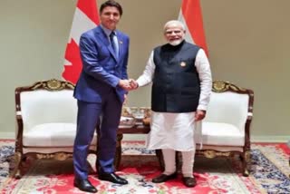 Modi and Trudeau during G20 summit