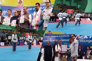 taekwondo championship at Sarusajai stadium