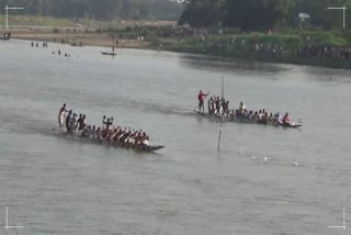 Boat race at Kopili River