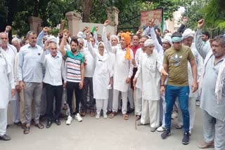 Farmers protest in Sonipat