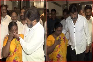 Nandamuri Balakrishna Wiped Woman Tears