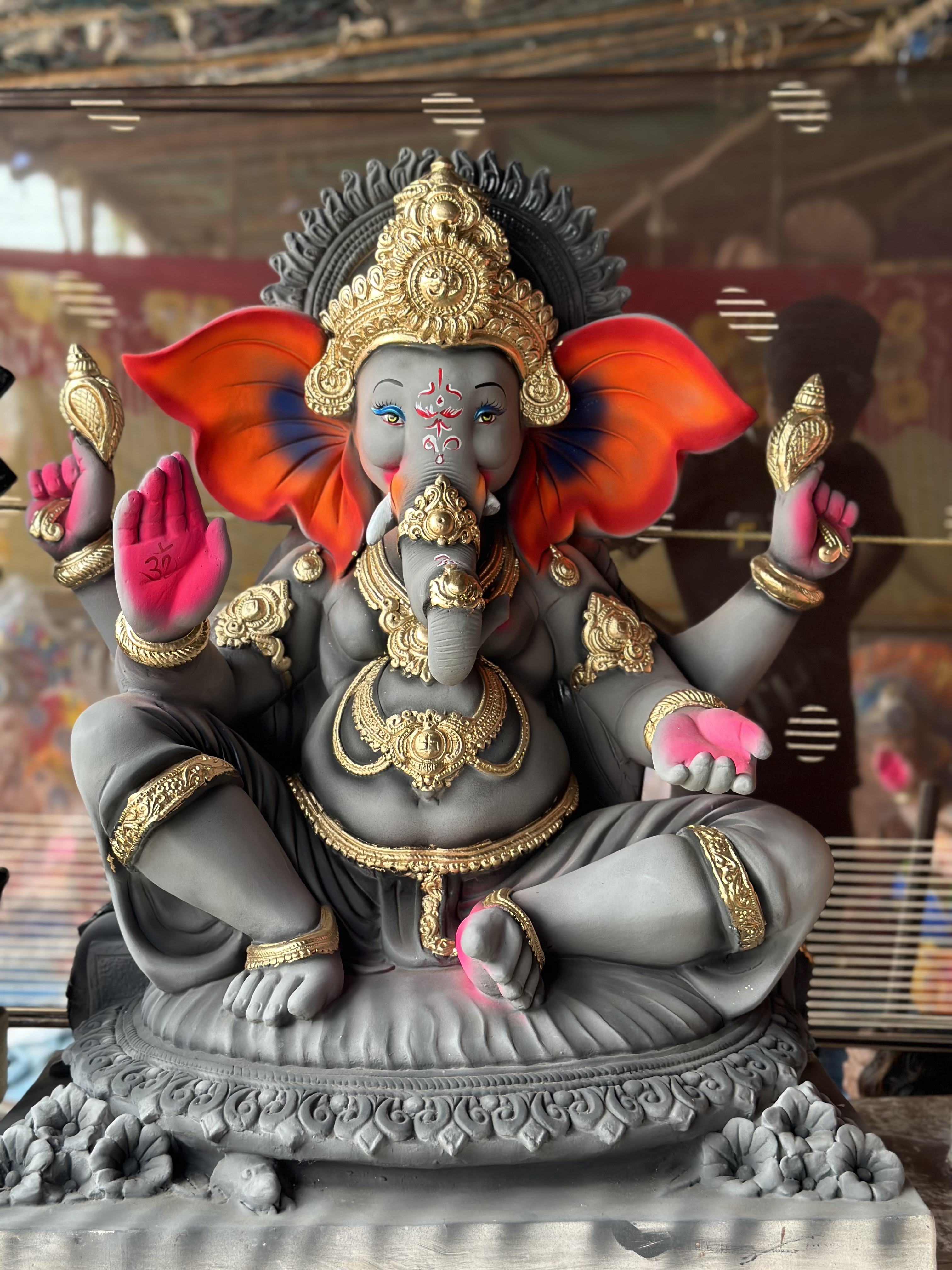 Eco-friendly Ganpati idols