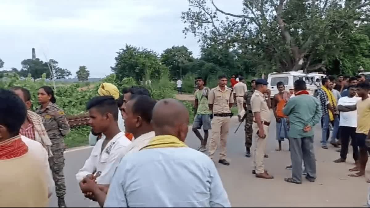 Shock and grief among locals in Milki village in Bihar's Bhojpur after man kills wife and two children