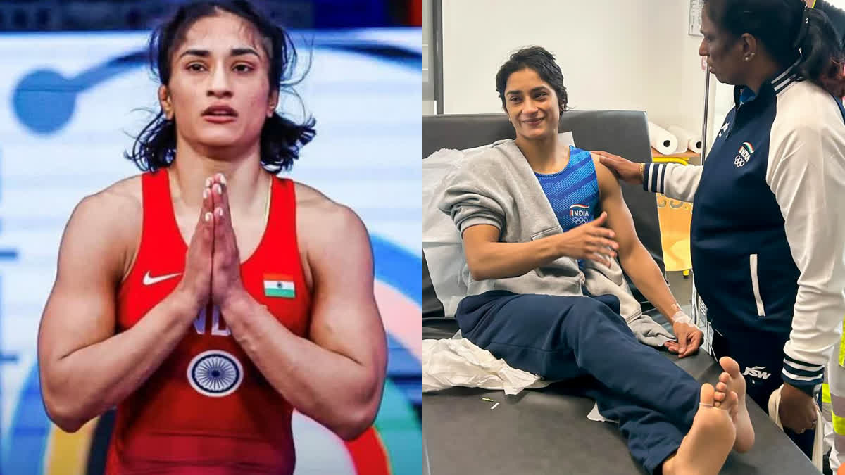 PARIS OLYMPICS 2024  VINESH PHOGAT IN CONGRESS  വിനേഷ് ഫോഗട്ട് പിടി ഉഷ  LATEST MALAYALAM NEWS