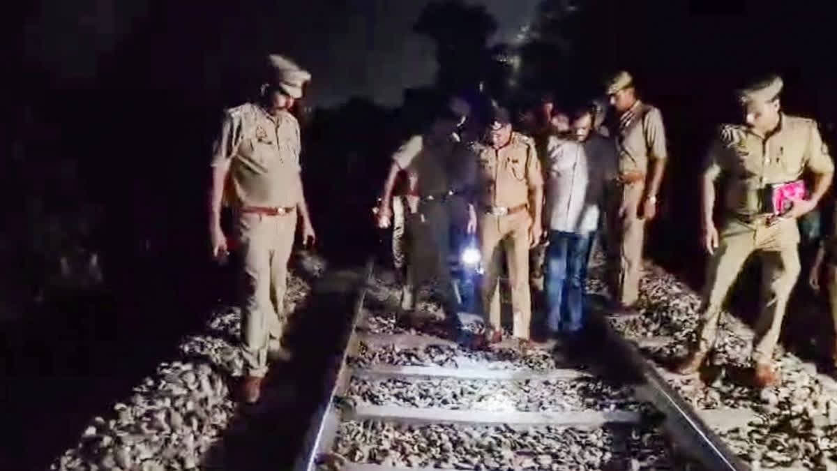 A potential train derailment was averted in Kanpur when the Kalinidi Express hit an LPG cylinder on the tracks. Police have detained numerous individuals, including those with criminal backgrounds, for questioning. despite collecting crucial evidence, such as explosive powder and petrol, investigators are struggling to trace the cylinder's origin and the matchbox purchases.