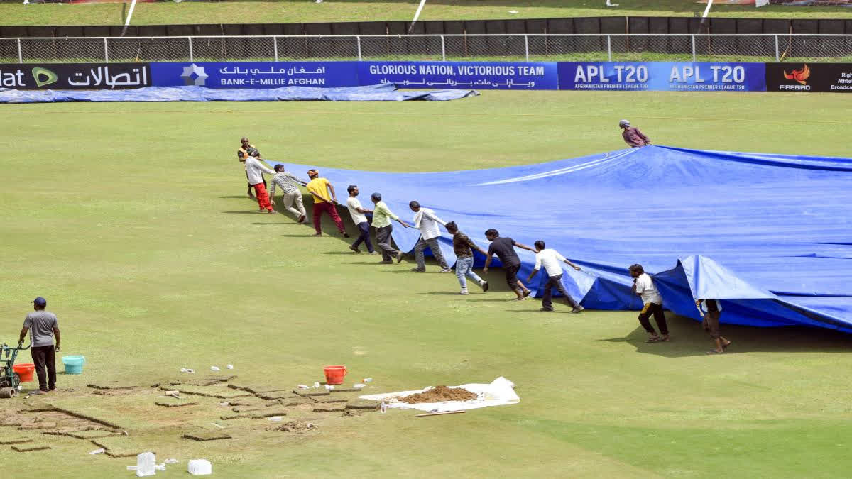 Day three of Afghanistan and New Zealand Test was abandoned due to rain