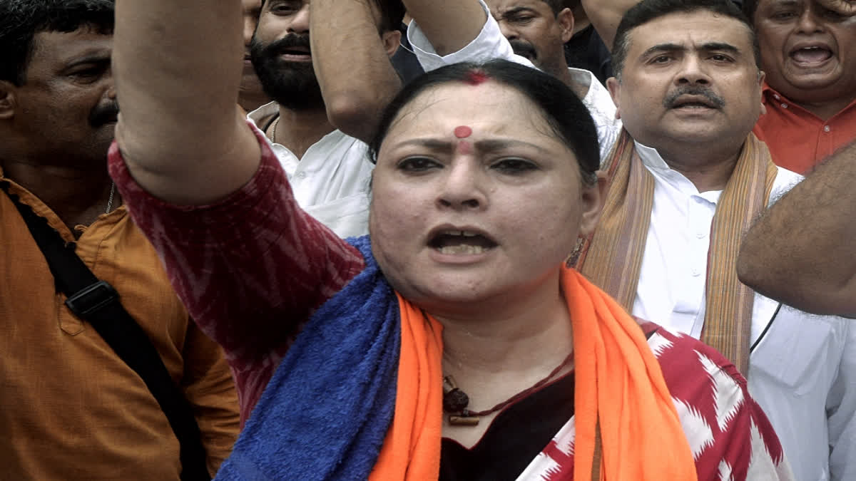 BJP Leader Agnimitra Paul Faces 'Go Back' Slogans By Agitating Doctors