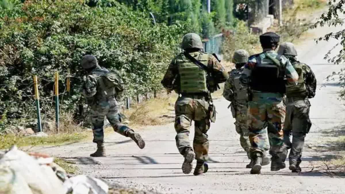 Encounter between army and terrorists in Udhampur-Kathua of Jammu and Kashmir