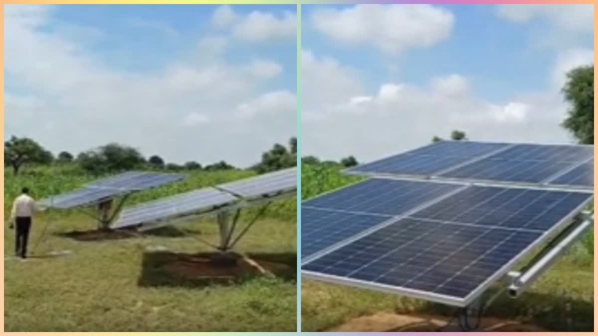 Solar plant installed in Kuchaman City