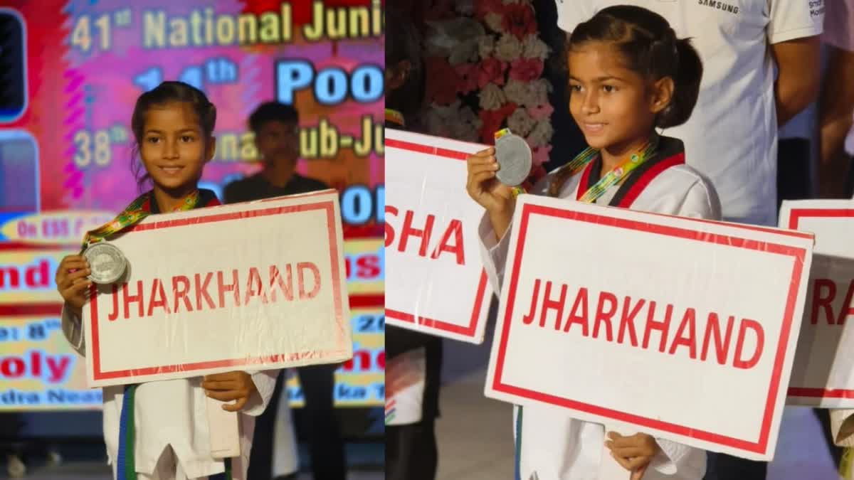 Etv Bhasub-junior-national-taekwondo-championship-silver-medal-kavya-giridihrat