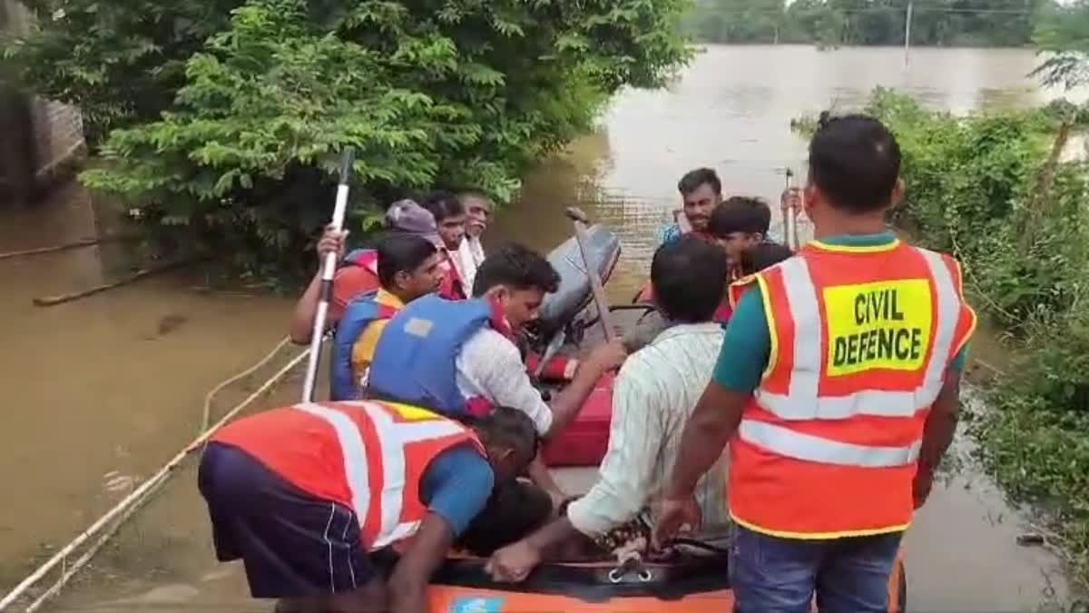 BALAGHAT RURAL AREAS FLOOD