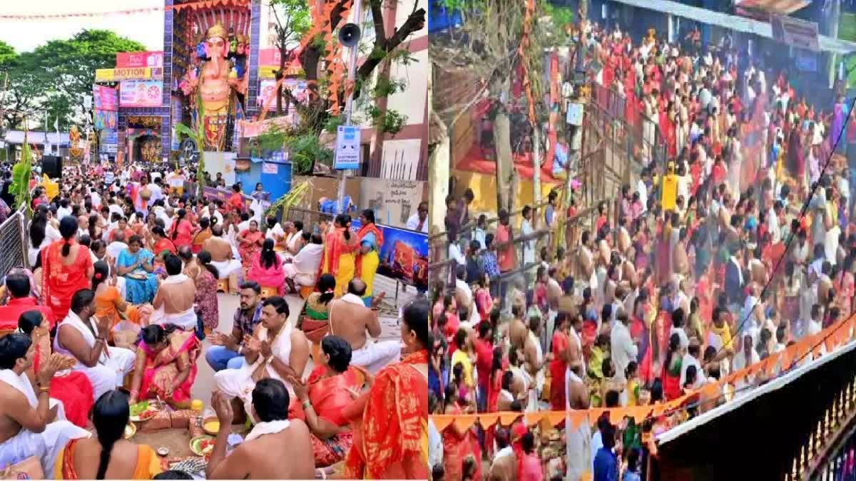 Khairatabad Ganesh Pooja 2024