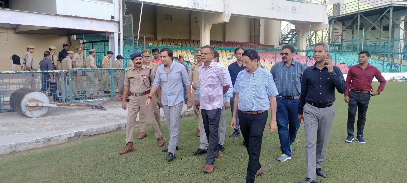 Security of Green Park Stadium Kanpur