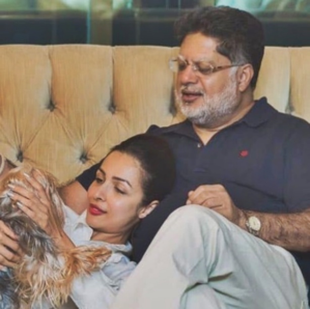 Malaika Arora with her father Anil Arora