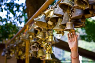 RANG TEMPLE BELLS WITH DEAD BODY